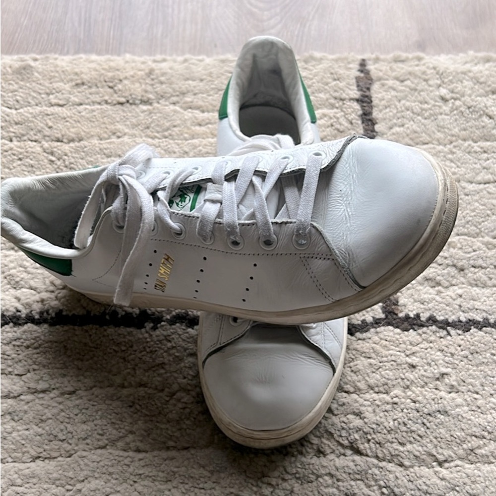 Men’s ADIDAS Stan Smith White Leather Sneaker Size 10.5 shoe